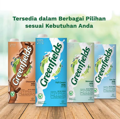 UHT Greenfields: Pilihan Susu Segar Berkualitas untuk Keluarga Indonesia